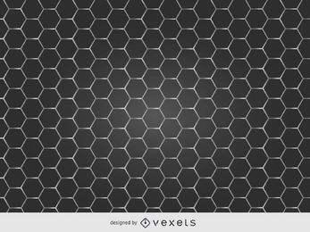 Textura brilhante da grade do metal do favo de mel Textura brilhante da grade do metal do favo de mel