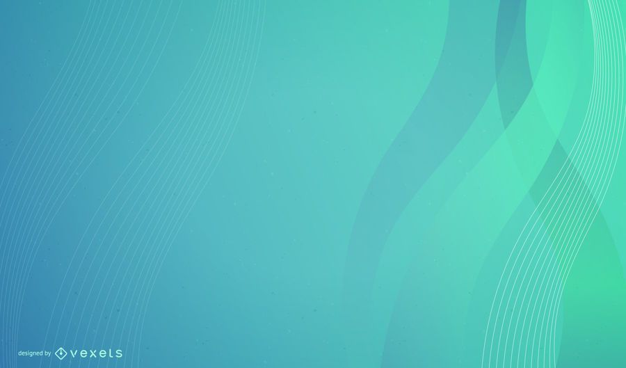 Fundo de negócios de ondas verdes azuis Fundo de negócios de ondas verdes azuis