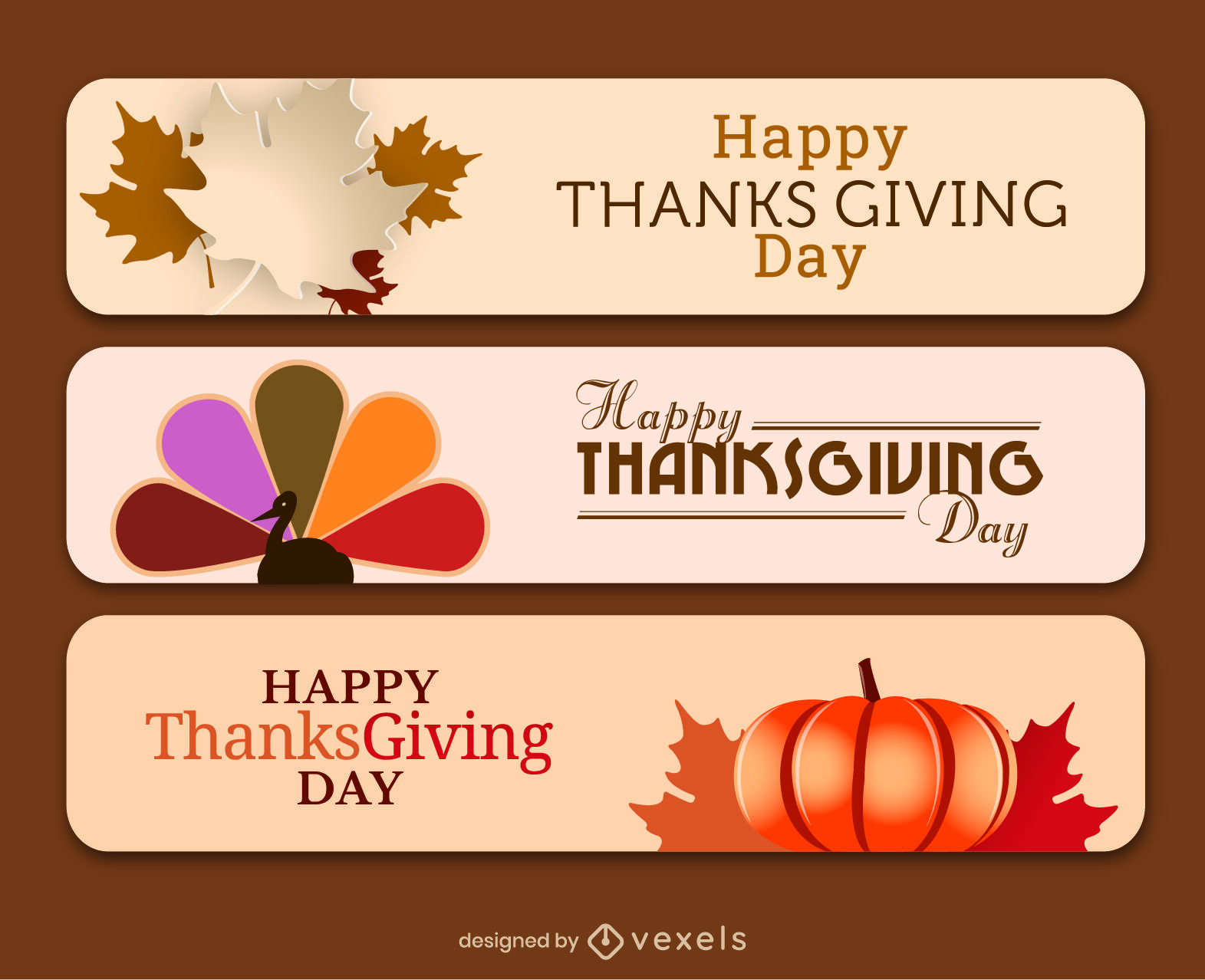 Thanksgiving banners