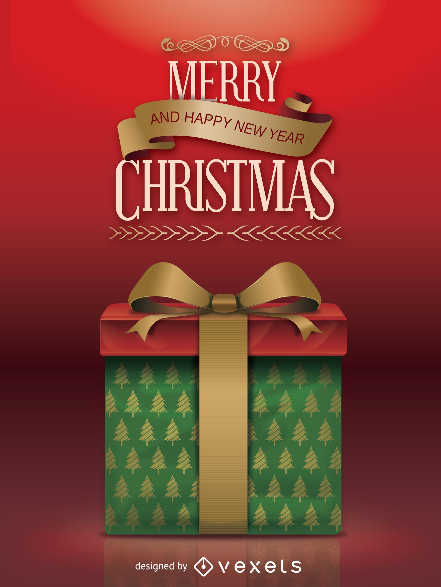 christmas gifts vector png