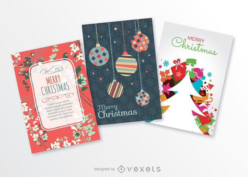 3 Christmas postcards 3 Christmas postcards