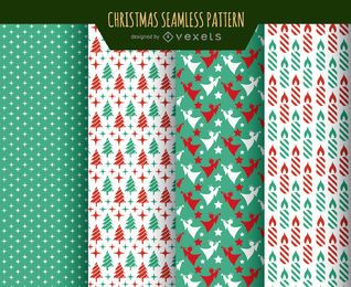 Christmas Wallpaper Textures Vector Download