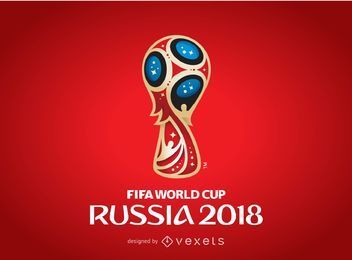 Russia 2018 Logo Poster Russia 2018 Logo Poster