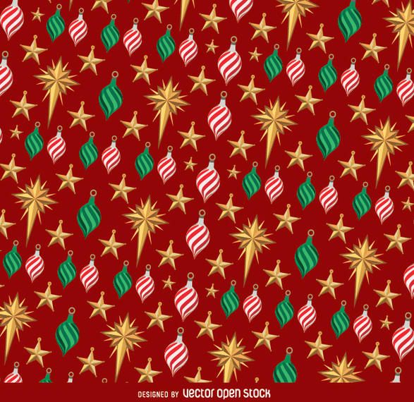 Fondo Rojo De Navidad - Descargar Vector