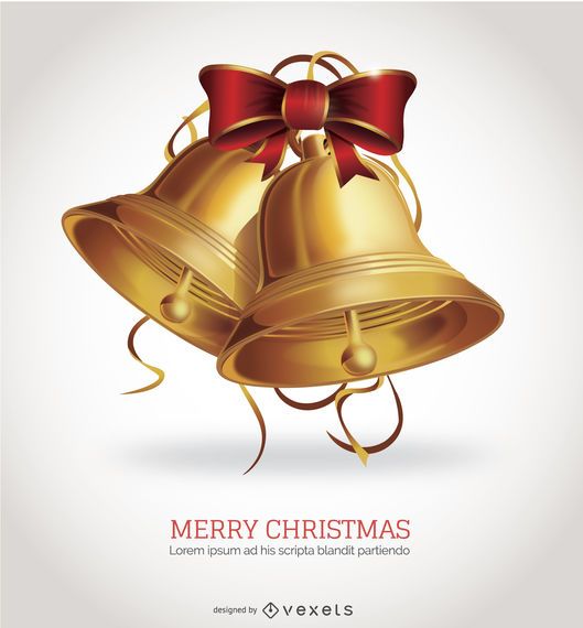 Isolated Christmas Bells Isolated Christmas Bells