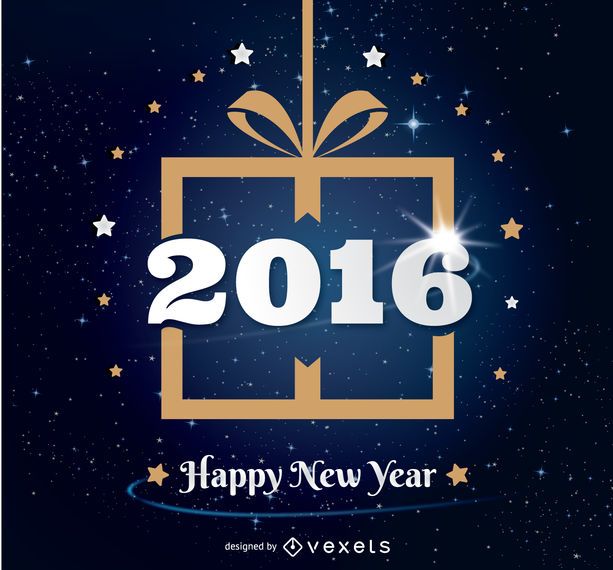 2016 New Year gift design 2016 New Year gift design