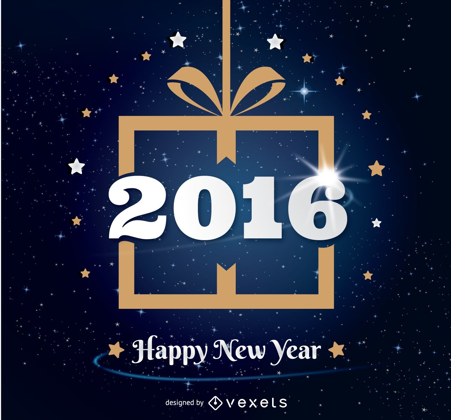 2016 Neujahrsgeschenkdesign
