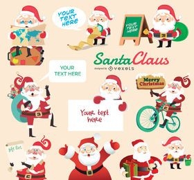 Santa Claus Character set