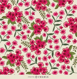 Flor rosa fondo