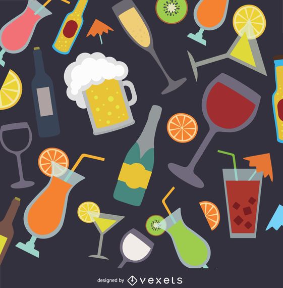 Drinks background Drinks background