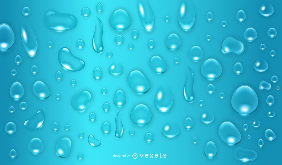 Gotas de água no vidro Gotas de água no vidro