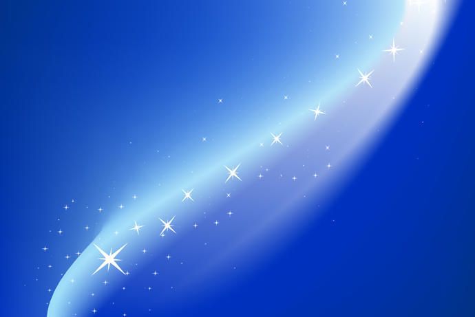 Magic blue background Magic blue background