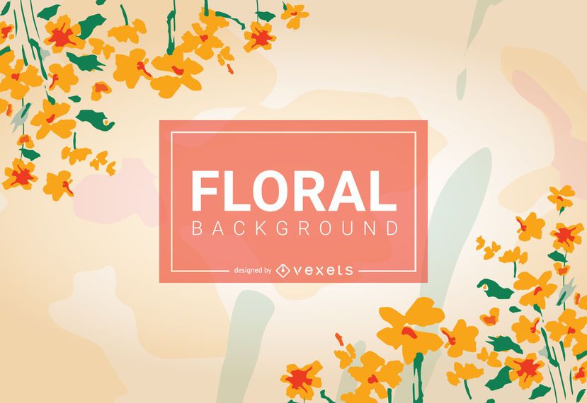 Floral abstract background Floral abstract background
