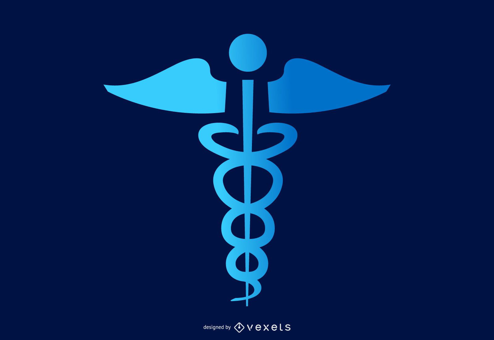 Medical caduceus sign