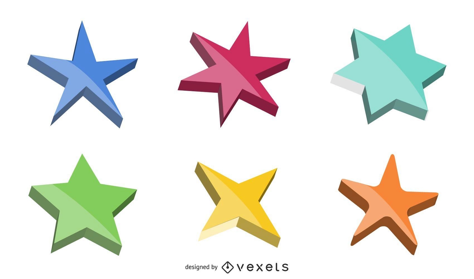 Vector star collection