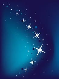 Blue vector background with stars Blue vector background with stars