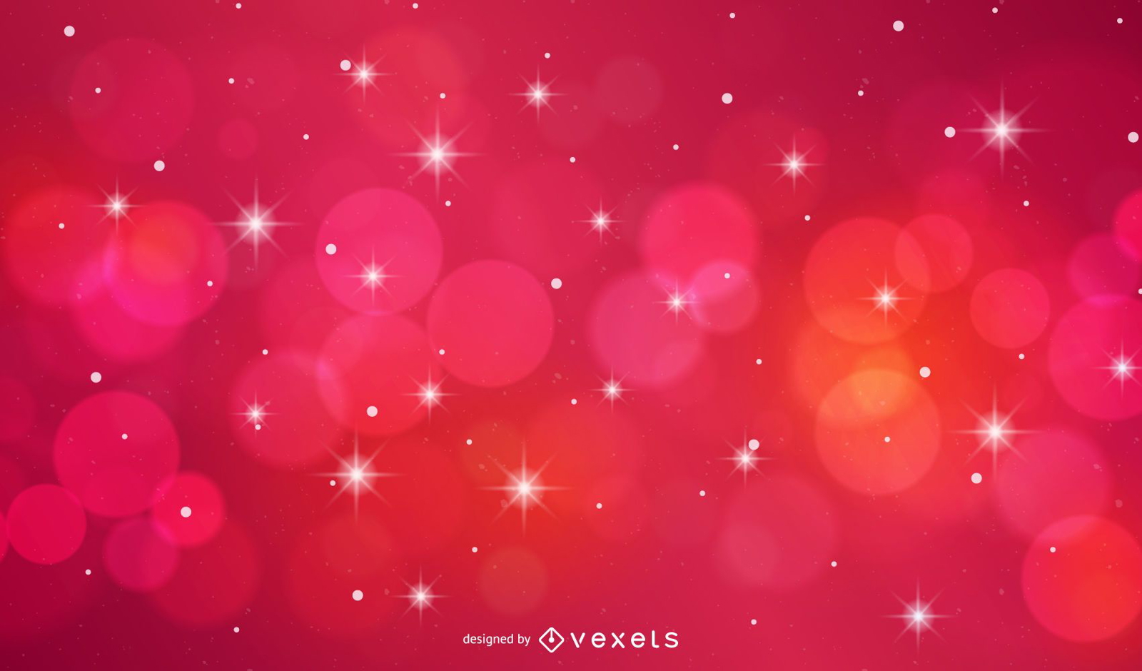 Red vector xmas background