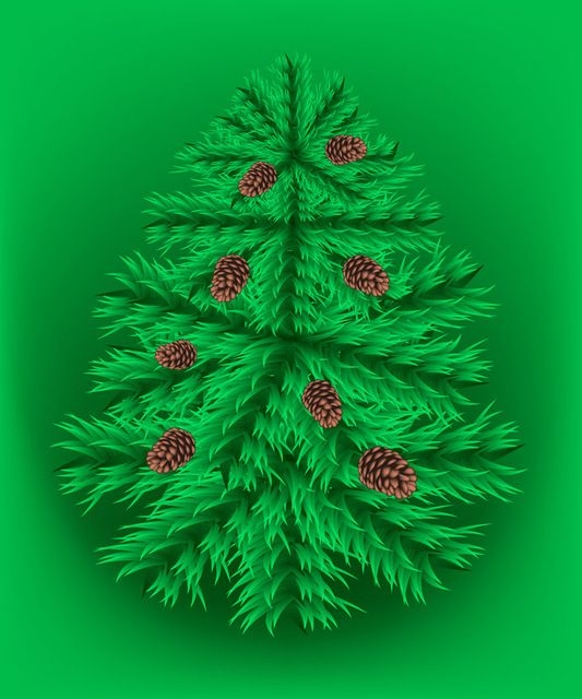 Árvore de Natal de abeto