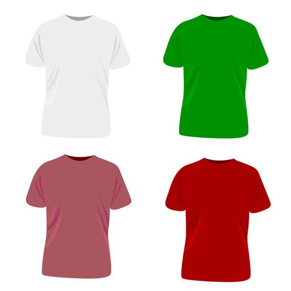 Download Vector t-shirt template - Vector download