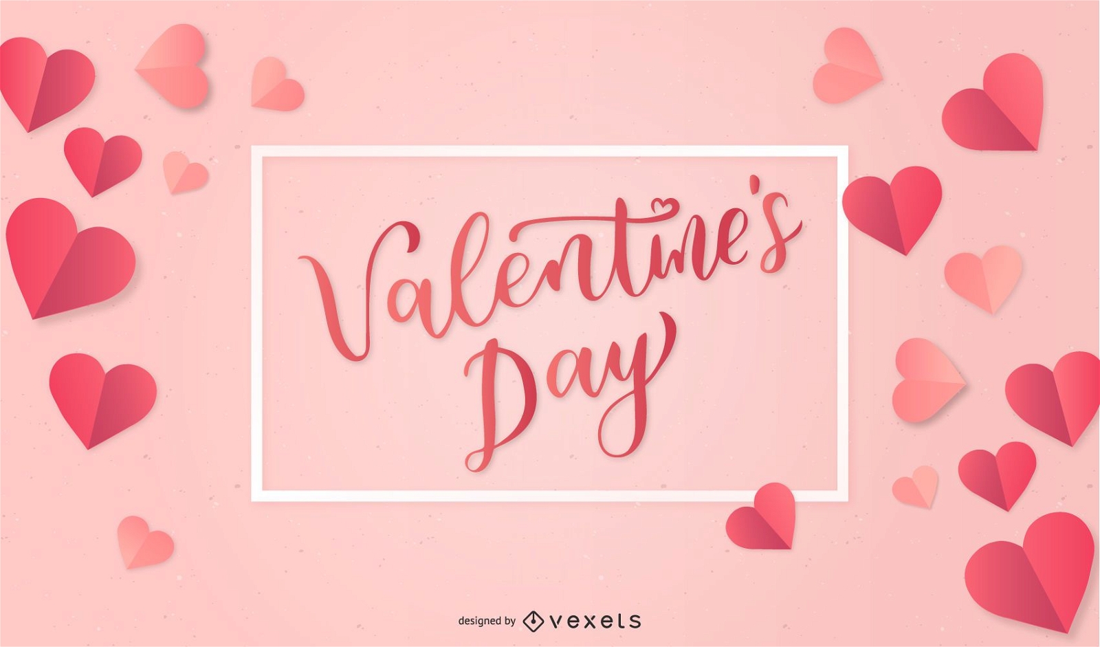 Valentine's day vector hearts