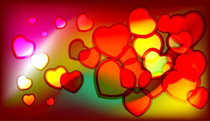 Bokeh valentine mauve morados tons 1017 1601 abstractos cassidy tinten valentijnsdag paarse Valentine's Day Background - Vector download