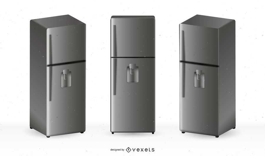 Vector refrigerators free illustration Vector refrigerators free illustration