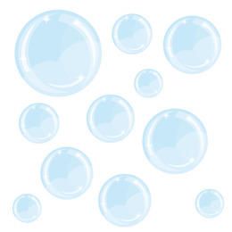 Blue bubbles Blue bubbles