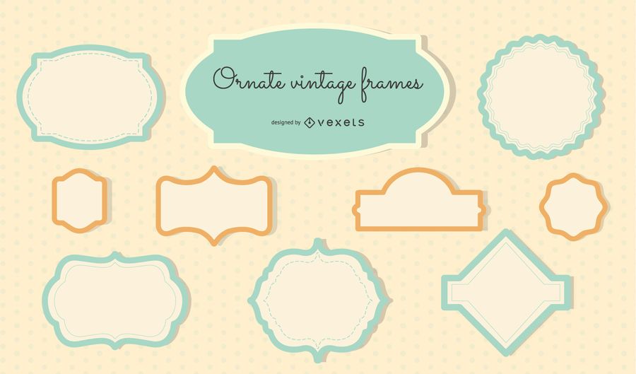 Ornate Vintage Frames Ornate Vintage Frames