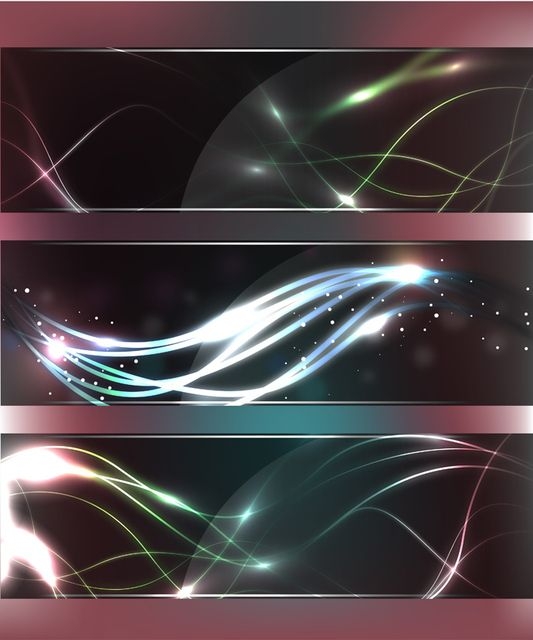 Abstract Glass Frames Vector Download