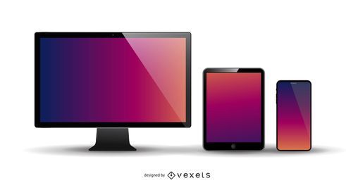 Apple Gadgets Mockup Apple Gadgets Mockup