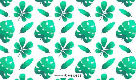 Vector abstracto de hojas de primavera