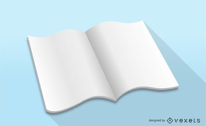 Free Vector Magazine Mockup Free Vector Magazine Mockup