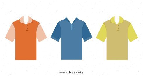 Vektor Herren Polo T-Shirts