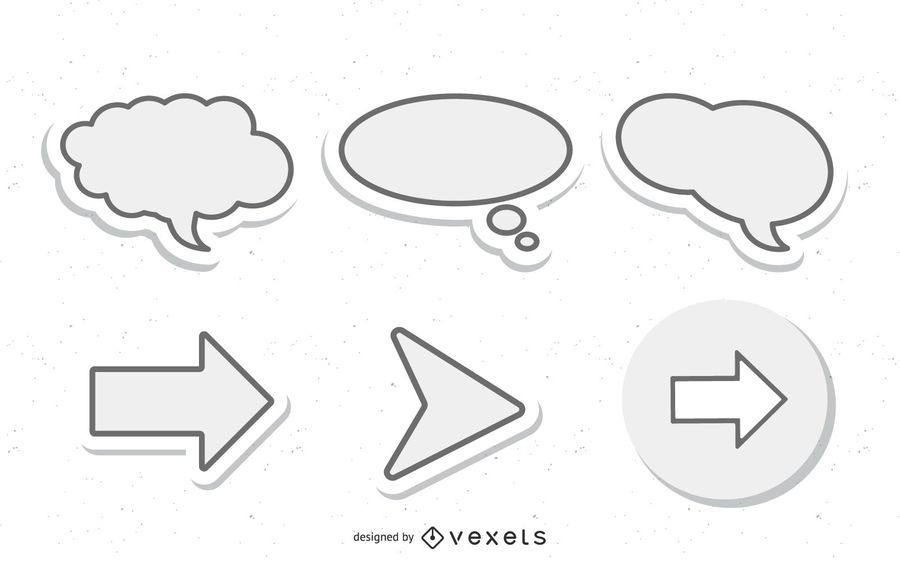 Adesivos de vetor Adesivos de vetor