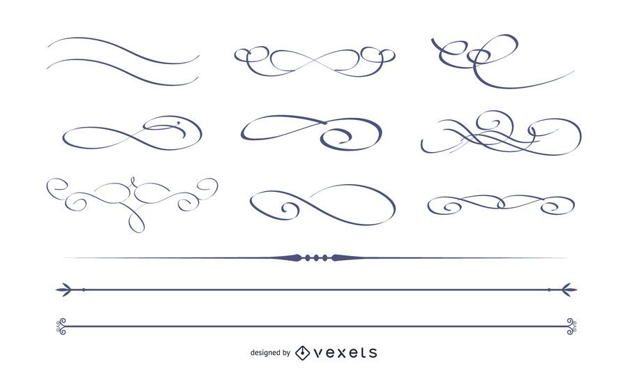 Decorative Calligraphic Vector Decorative Calligraphic Vector