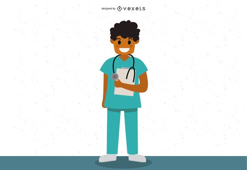 Male Medic Character Vector Design Male Medic Character Vector Design