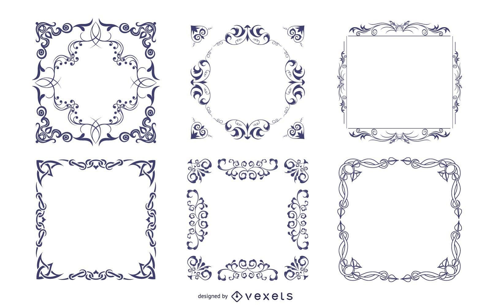 Ornate frames collection