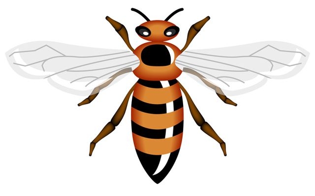 Download Vector Honey Bee - Vector download