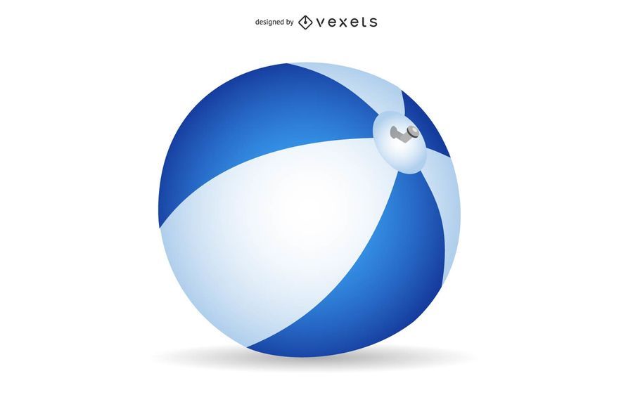 Bola de praia de vetor Bola de praia de vetor
