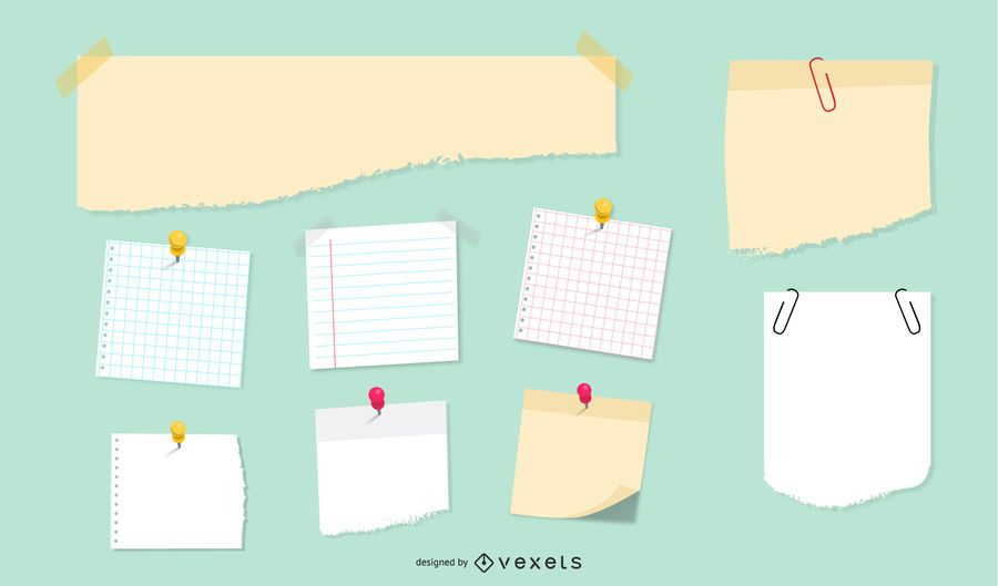 Kit de vetor de scrapbooking Kit de vetor de scrapbooking