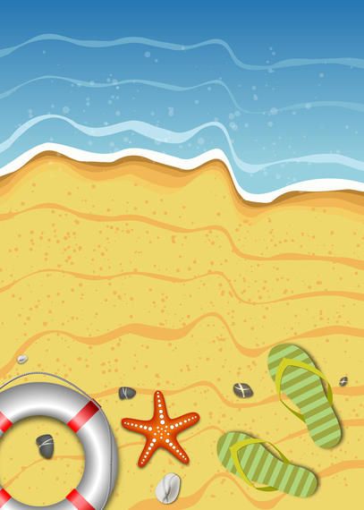 Summer Beach Relax Background Summer Beach Relax Background