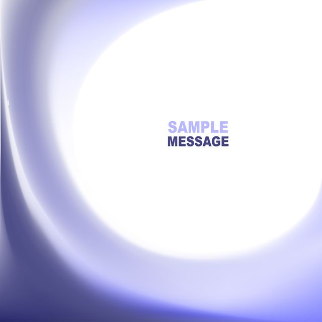 Plantilla azul abstracta