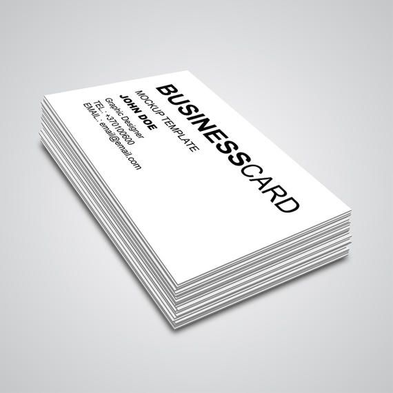 Business Card Mockup Business Card Mockup