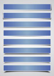 Sombras de caja de vector