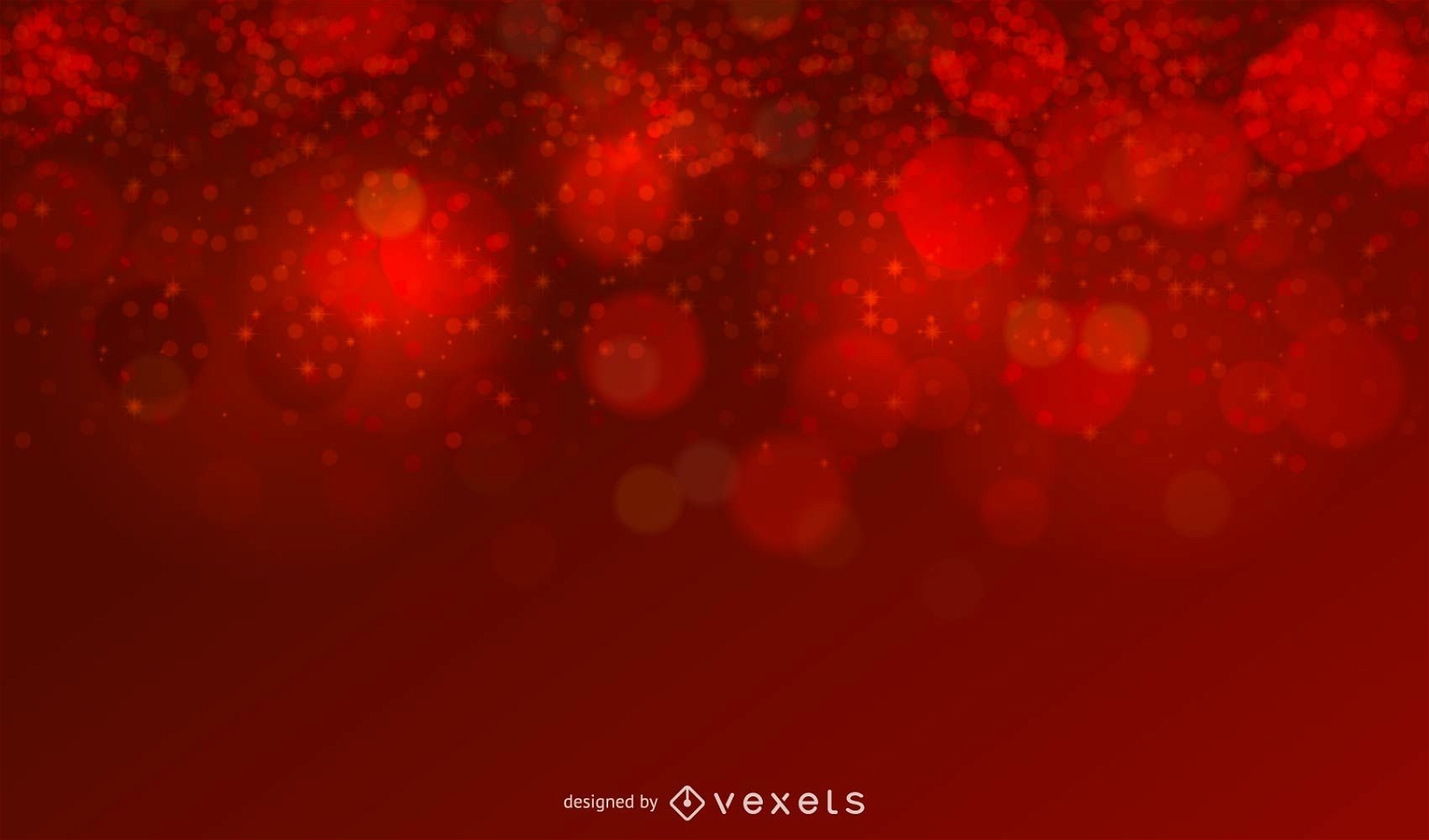 Christmas Red Glitter Background