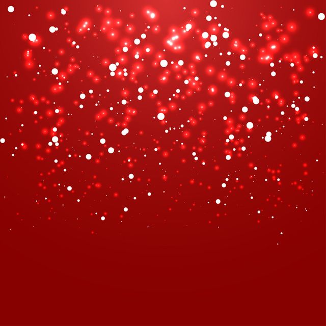 Christmas Red Glitter Background