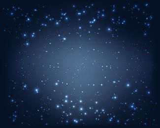 Sparkling Blue Background Sparkling Blue Background