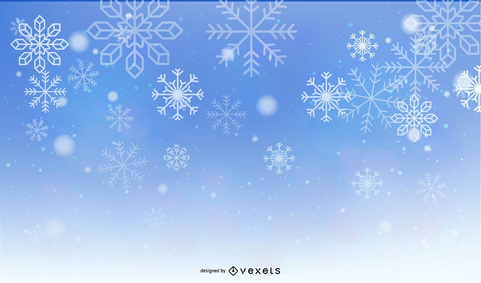 Frosty Vector Background