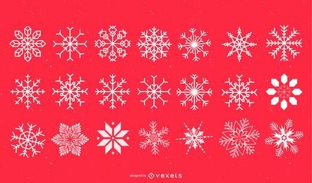 Snowflakes collection