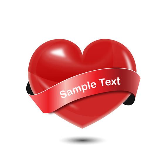 Red Vector Heart Red Vector Heart
